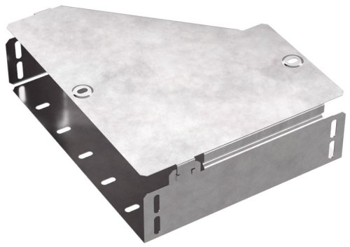 Переходник правый для лотка с крышкой Промрукав Стандарт 300х150х80 фото Переходник правый для лотка с крышкой Промрукав Стандарт 300х150х80 картинка